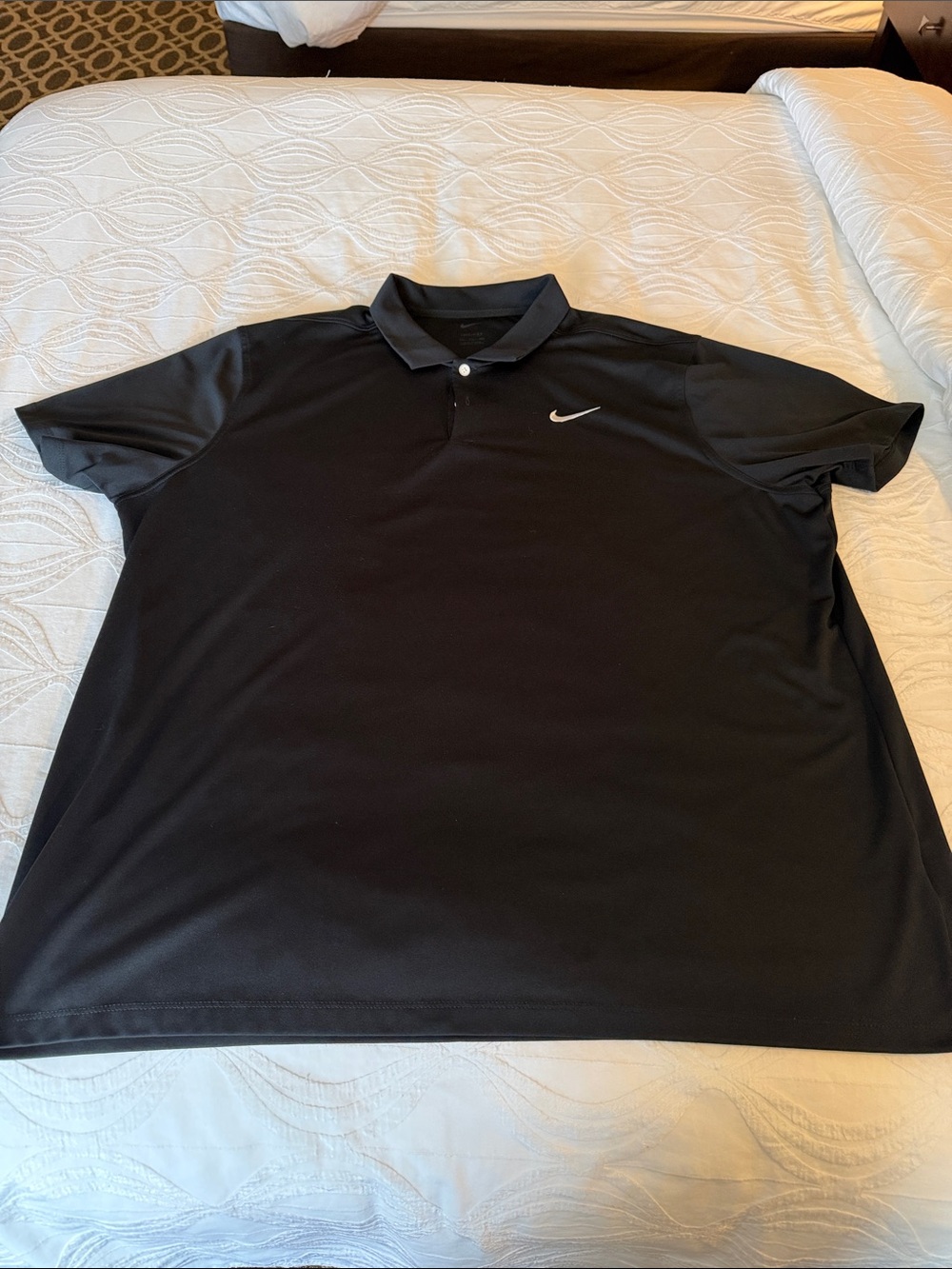 Nike Black Short-Sleeve Performance Polo